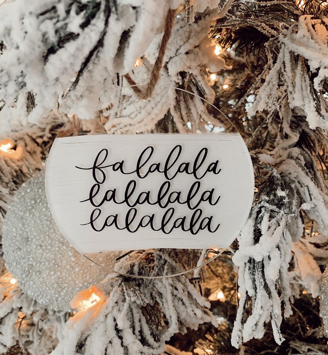 falalala ornament