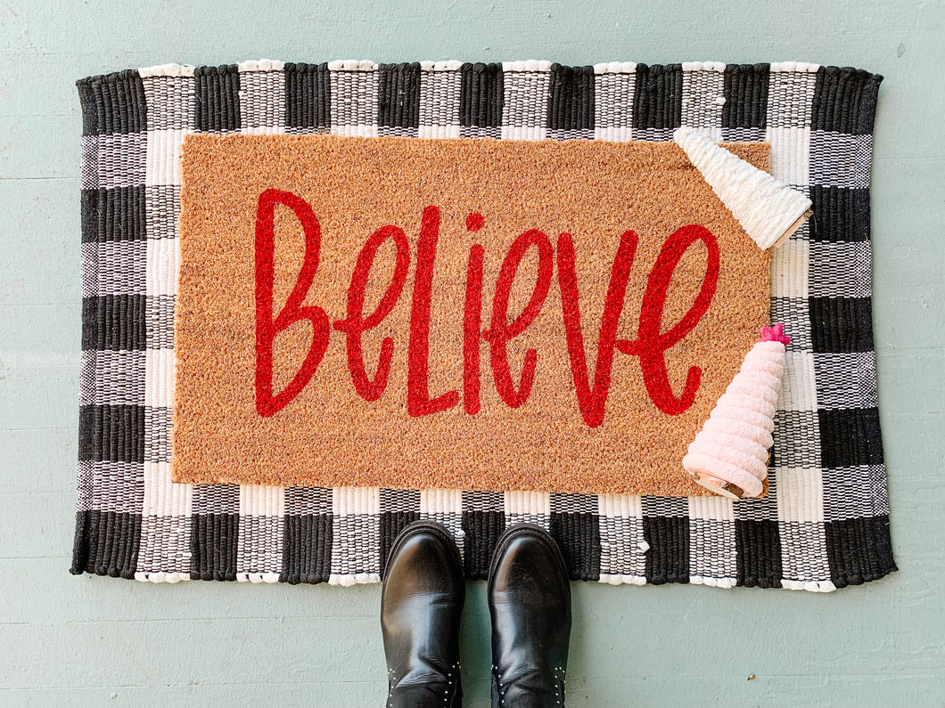 believe doormat