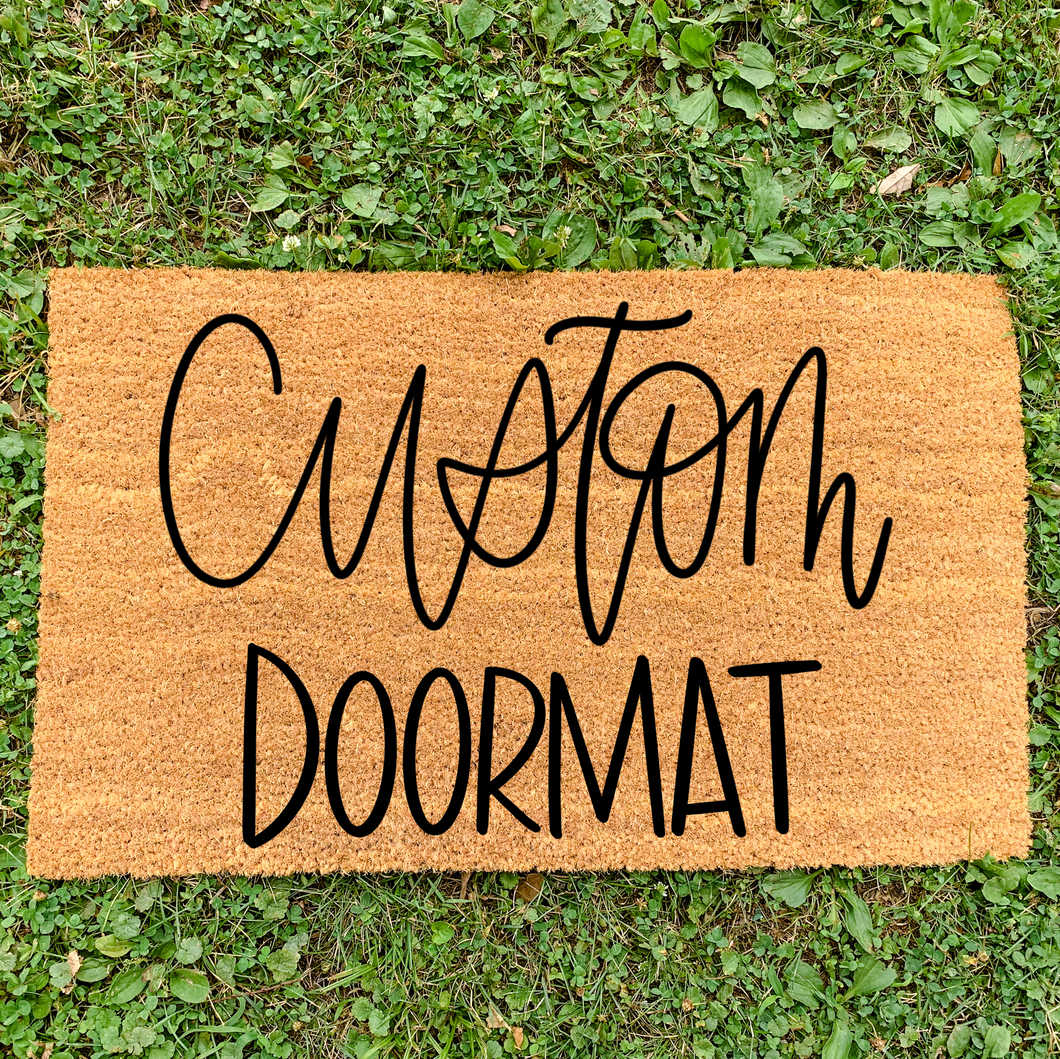 Custom Doormat